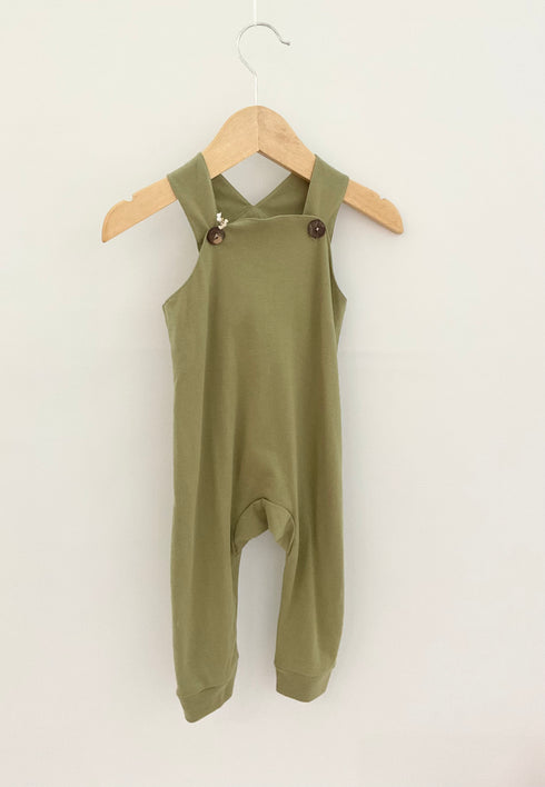 Romper in Olive